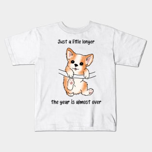The Year Is Almost Over Kids T-Shirt